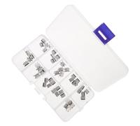 Tofficu 50pcs Micro USB Female Port Copper Socket Repair Replacement Adapter Kit Pin Connector Compatible with USB Devices for Electronics DIY