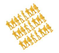 Tofficu 54pcs Engineering Man Model Set Realistic Plastic Figures with Tools for Creative Play and Collecting Durable Safe Model Kit
