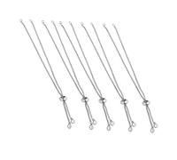 Tofficu 5pcs Adjustable Bracelet Making Supplies Basic Chain Parts Wire for DIY Jewelry