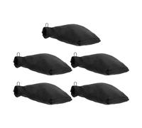 Tofficu 5pcs Dust Collection Bag for Saw Table Saw Dust Bag with Zipper High Wear Resistance Fabric 255 Model for Shops and Professional Settings 8.65x6.48x1.57in