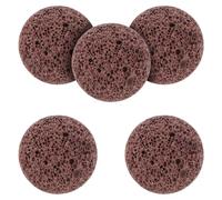 Tofficu 5pcs Lava Stone Diffuser Aquarium Rocks for Fish Tank High Efficiency Filtration and Natural Aesthetic, Brown Volcanic Stone Decoration Suitable for Aquarium and Artificial Wetland