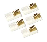 Tofficu 5pcs Nail Drill Bit Brush Cleaners for Deep Cleaning Nail Art Tools Made with Copper Wire and Rubber Wool Multi-functional Dust Cleaning Brushes Can be Placed the Table