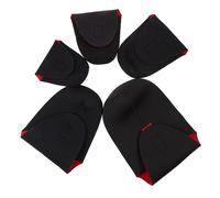 Tofficu 5pcs Neoprene Lens Pouch Shockproof Case for DSLR Camera Lens Durable Protection Against Moisture Dust Bumps Includes Belt Loop Clip for Secure Transport