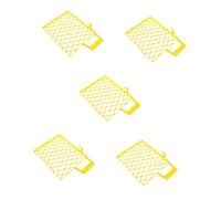 Tofficu 5pcs Paint Scuttle Liners Paint Pan Strainer Plastic Roller Pad Holder Tray