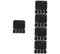 Tofficu 5sets Self Adhesive Iron Plates for Phone Car Mount Ultra Thin Metal Stickers for Magnetic Holders Compatible with Various Phone and Cases for Car Use 5pcs*5