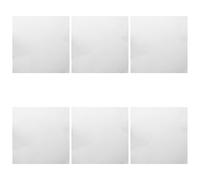 Tofficu 6pcs Aluminum Sheet for Craft Work and DIY Projects, Bendable Metal Plate with Smooth Flat Finish, Lightweight Aluminum Material for Easy Shaping and Stamping, Size 7.87x7.87