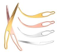 Tofficu 6pcs Dreadlock Crochet Needles Interlocking Hair Styling Tools Smooth Polished Hooks for Braiding Extensions Retightening Locs Suitable for Beginners and Professionals