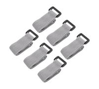 Tofficu 6pcs Elastic Telescopic Strap Lunchbox Bands Simple Design Environmentally Friendly Practical Travel Bento Box Band for Outdoor Picnic