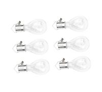 Tofficu 6pcs LED Solar Bulb Chandelier LED Lightbulb Lamp Hanging Bulb Light Garden Outdoor Light Wire Pendant Hanging