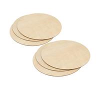 Tofficu 6pcs Natural Wood Slices for Crafts Unfinished Timber Circles for DIY Projects Christmas Decorations Home Decor for Painting and Personalization