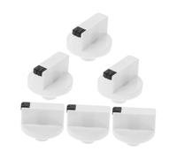 Tofficu 6pcs Replacement Control Knob Rotary Knob for Gas Burner Stove for Water Heaters