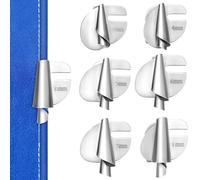 Tofficu 6pcs Sewing Rolled Hemmer Foot Set, Sewing Accessories, Sewing Machine Presser Foot, Sewing Machine Accessories, Hemming Foot Kit for Sewing Rolled Hemmer Presser Foot