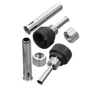 Tofficu 6pcs Soldering Iron Handle Sleeves Kit Replacement Steel Tubes for Electronics Welding Accessories Compatible with Various Soldering Iron Models Easy to Install