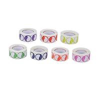Tofficu 7 Rolls Day Week Labels Adhesive Food Service Stickers Weekly Inventory Management for Restaurants Bakery Shops Color Coded Expiration Date Monitoring