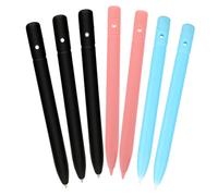 Tofficu 7pcs Lcd Writing Tablet Stylus Pens with Erasable Tips, 8.5/10/12 Inch Universal Stylus for Touch Screens, Multi-color Set for Digital Drawing and Note-taking