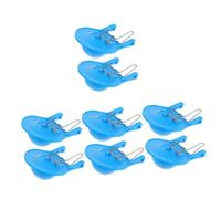 Tofficu 8 Pcs Toilet Flapper Replacement with Chain and Hook Tight Seal Toilet Repair Kit Easy Install Water Tank Valve Parts to Fix Slow Flush and Leaks