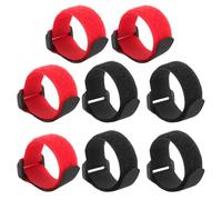 Tofficu 8pcs Anti-noise Neckbands for Crow-proof Poultry, Flexible Stop-screaming Collars for Roosters, Ducks, Geese, Includes Adjustable Neck Belts in Two Colors for Noise Control