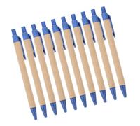 Tofficu 8pcs Retractable Ballpoint Pens Bulk Multi Function Writing Pens with Smooth Ink for School Classroom Office Daily Use Blue Ink