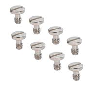 Tofficu 8pcs Tripod Screw Nickel-plated Iron Camera Mounting Screws for DSLR Quick Release Plates Monopods Ball Heads and Light Fixtures Compatible with Photography Accessories
