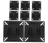Tofficu 8pcs Tv Wall Mount Brackets Heavy Duty Monitor Wall Mounts with Sturdy Support Easy Installation and Angle for LED LCD Screens Home Office Use