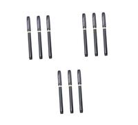 Tofficu 9 PCS Chinese Calligraphy Brush Pens Water Based Pigmented Ink with Fine Medium Large Tips for Traditional Japanese Writing Painting Lettering Watercolor Art Suitable for Beginners