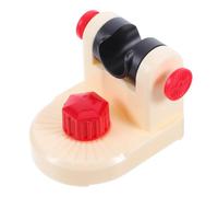 Tofficu Abs Red Shower Head Holder Suction Cup Strong Suction Easy Installation Adjustable Bathroom Shower Head Fixing Gadget for Tile Walls and Glass