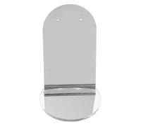 Tofficu Acrylic Mirror Board for Jewelry Photography with 3d Hole Design, Silver Shiny Appearance, Photo Backdrop Prop and Scratch-preventing Display for Rings and Earrings