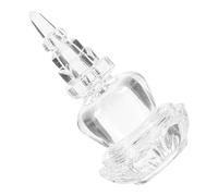 Tofficu Acrylic Stupa Crystal Towers Decorative Use Simple Artistic Design Unique and Creative Home Buddhist Pagoda Model Ornament for Home Décor