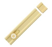 Tofficu Adhesive Slide Bolt Door Latch Flush Bolt for Internal Doors for Cabinets Bathrooms Bedrooms Easy No Drill Installation Smooth Edges Security Lock