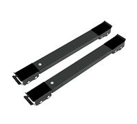 Tofficu Adjustable Refrigerator Dolly Wheels and Appliance Roller Stand with Brakes, Mobile Trolley Base for Washer Dryer, Heavy-duty Furniture Moving Pedestal Pair for Home Appliances Random Style