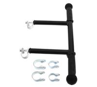 Tofficu Adjustable Stroller Handlebar Extender with Soft Grip Ergonomic Pushchair Extension Handle for Diameter Bars Height Boost for Prams Wagons and Trolleys Comfortable Parent Stroll