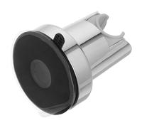 Tofficu Adjustable Suction Cup Shower Head Holder with Strong Suction Power Removable Handheld Shower Bracket for Wall Ceiling Mount Plastic Fits Glass Surfaces No Drill Required for
