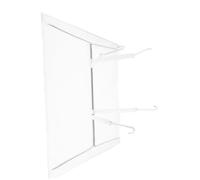 Tofficu Air Conditioner Wind Deflector Vent Diverter for Ceiling Vents Protects Family from Direct Airflow Easy Installation with Hooks Design for Office and Bedroom