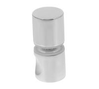 Tofficu Aluminum Alloy Bathroom Shower Door Knob Silver Finish Furniture Accessory for Glass Doors Easy Installation Modern Design Replacement Handle