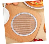 Tofficu Aluminum Pizza Oven Plate Mesh Baking Tray Non Stick Perforated Pan for Evenly Baked Soft Crusts Scratch Resistant Suitable for Gas Electric and Commercial Ovens