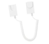 Tofficu Anti-lost Remote Control Strap with Self-adhesive Hook Retractable Security Cable for Tv Remote Holder Portable and Lanyard for Microphones Speakers and More
