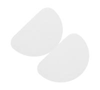 Tofficu Anti-Slip High Heel Sole Protectors with Noise Reduction and Wear-Resistant Half-Round Grip Pads, Self-Adhesive Shoe Cushions for Women’s Heels, 1 Pair