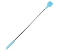 Tofficu Back Scratcher Body Scratching Massage Tool Comfortable Experience Long Enough to Reach Part of The Back Blue Pp Stainless Steel Gift for Family and Friends Suitable for Pregnant