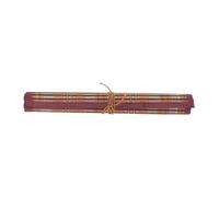 Tofficu Bamboo Canvas Roll up Pencil Case for Artists Watercolor Oil Brush Holder Paint Brush Storage Bag Organizer