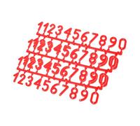 Tofficu Beekeeping Marking Number and Hive Marked Signs for Beekeepers, Multi-Use Digital Number Tags, Sturdy Plastic Material, Easy to Attach, for Hive Identification and Management in