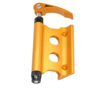 Tofficu Bike Block Fork Mount Vertical Mounting Storage Accessory for Mountain Bikes with Quick Release Skewer, Aluminium Alloy Construction for Outdoor Travel and Transport