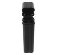 Tofficu Black Plastic Cigar Saver Case with Large Capacity and Easy Portability, Waterproof Protective Lighter Holder Suitable for Hiking and Fishing Outdoor Activities