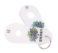Tofficu Blueberry Measuring Ruler Diameter Gauge Tool for Fruit Classification Cherry Gauge Durable Diameter Measuring Device for Growers
