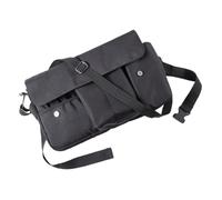 Tofficu Canvas Makeup Case with Belt Strap for Hands-Free Use and Convenient Classification, Practical and Beautiful Cosmetic Storage Bag for Travel and Daily Organiser