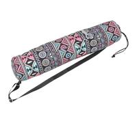 Tofficu Canvas Yoga Mat Bag and Large Capacity Storage with Adjustable Shoulder Strap Portable Exercise Mat Carrier Suitable for Yoga Class the Way the Gym