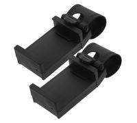 Tofficu Car Phone Holder for Safe Driving and Steering Wheel 2pcs for Dashboard with Plastic Material, Versatile Design and Secure Hold for Phone Navigation Easy Installation in Car