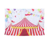 Tofficu Carnival Party Photo Backdrop Made of Environmentally Friendly Polyester Fine Texture and Delicate Sewing Thread, for Holiday Decoration and Use