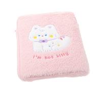 Tofficu Cartoon Cat Plush Tablet Holder Travel Tablet Carrying Case Protective Sleeve for Cute Design for Boys Durable and Wear Resistant