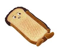 Tofficu Cartoon Toast Pen Bag Pencil Case Pastel Stationery for Girls Secondary School