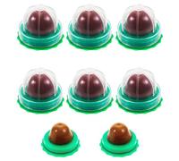 Tofficu Catnip Cat Pudding Lollipops 8Pcs Vitamin-Enriched Treats for Kitten Nutritional Snacking Indoors